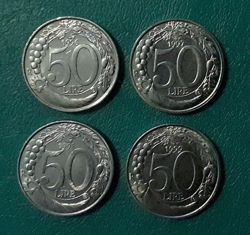 Serie completa lire turrita - completa, 50