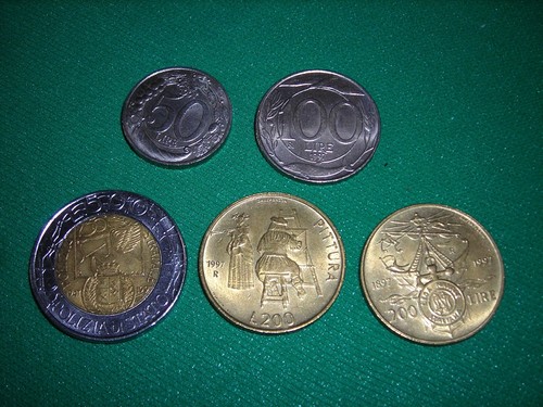 Italia serie monete - monete, 1997