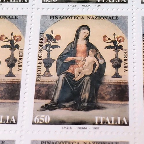 Foglio francobolli italia - foglio,