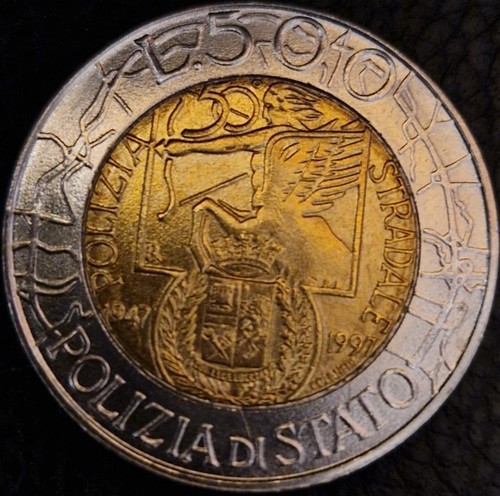 Italia 500 lire - lire, 1997