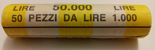 Rotolino 1000 lire fdc - 1000,