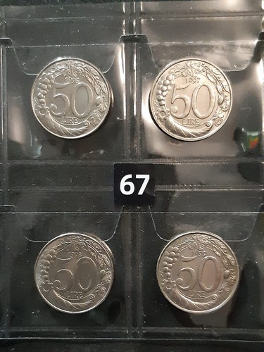 Italia serie lire del - del, 3°