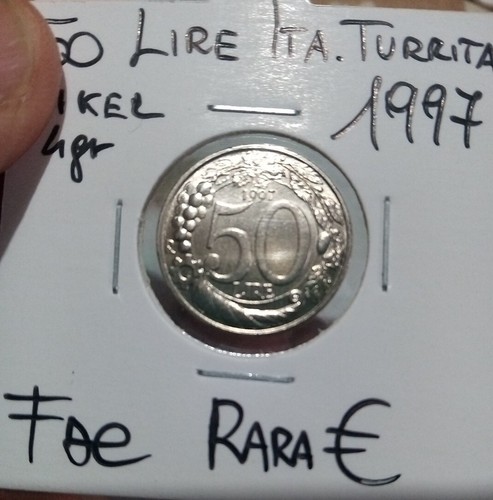 Lire 1997 turrita rara - 1997(1),