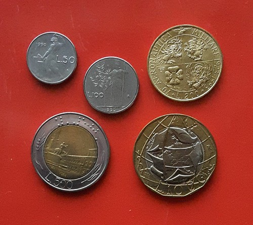 Lotto monete fdc diverse - 5,