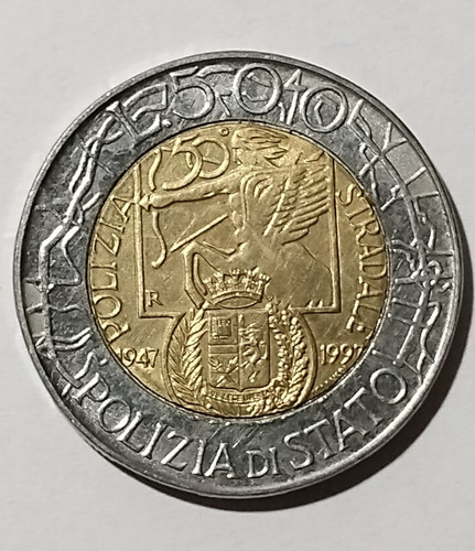 Moneta 500 lire - 500,